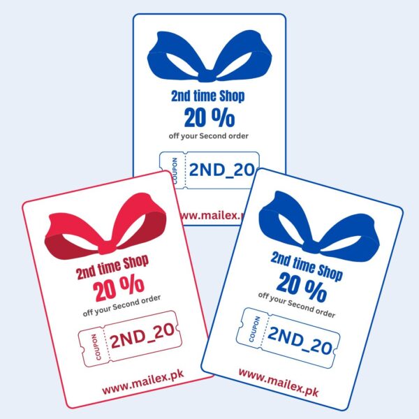 Coupon code card